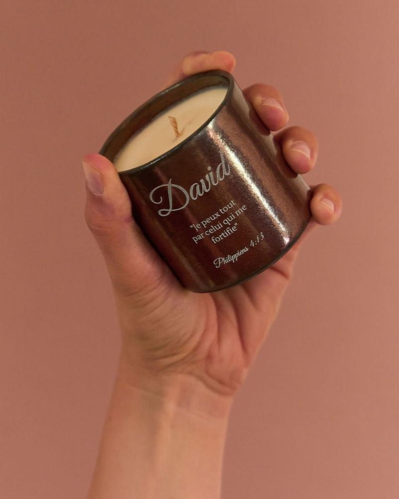 Bougie DAVID - Parfumée Mûre Myrtille